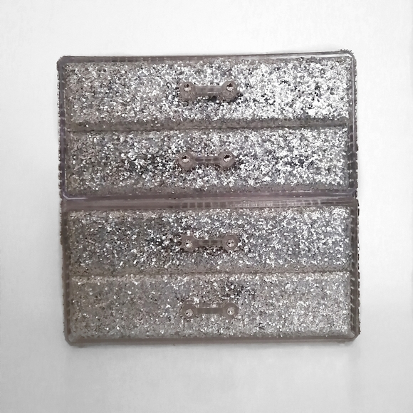 Jewelry - Bling Storage Box with Silver Glitter Draws